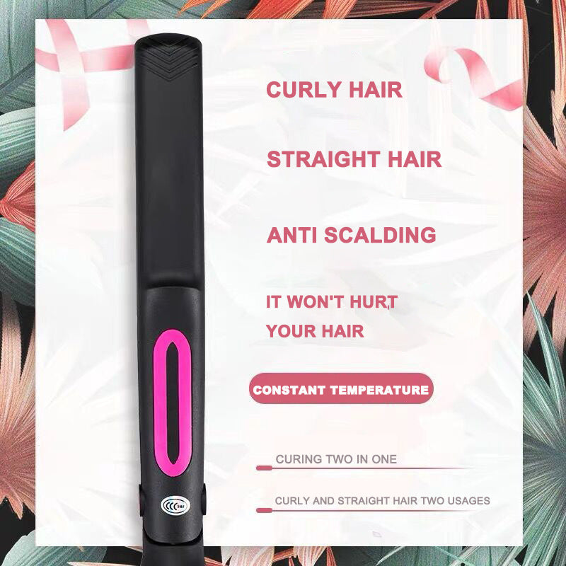 Fashion Styling Curling Iron Straight And Dual-use